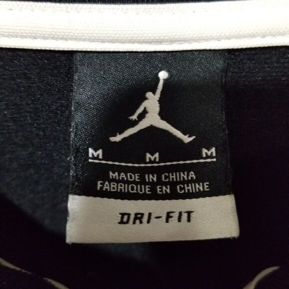 Vintage Nike Air Jordan Track Jacket Mens Size Medium Y2K Basketball 638163 - Picture 10 of 13